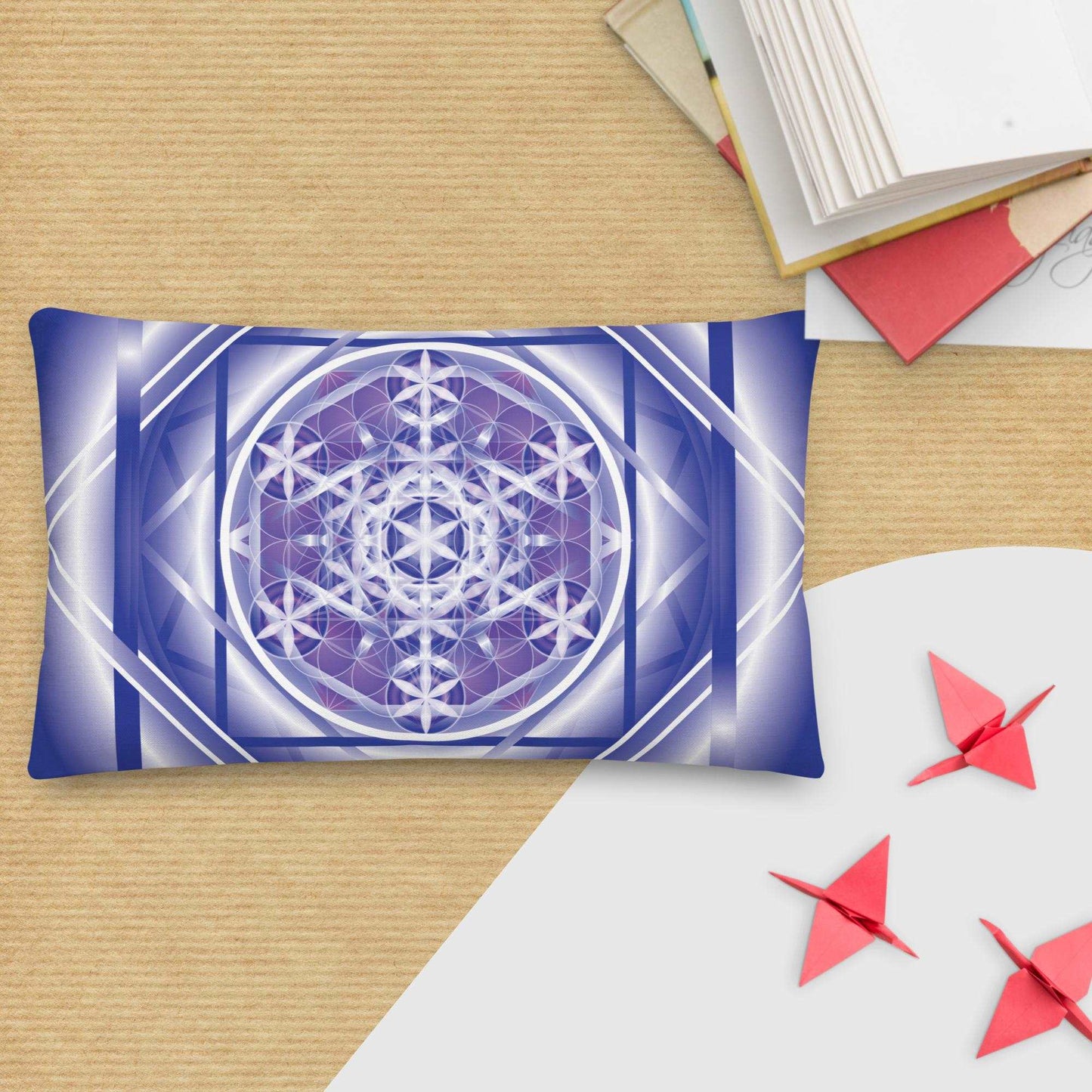 Melchizedek — Premium Pillow (Indigo/Blue)