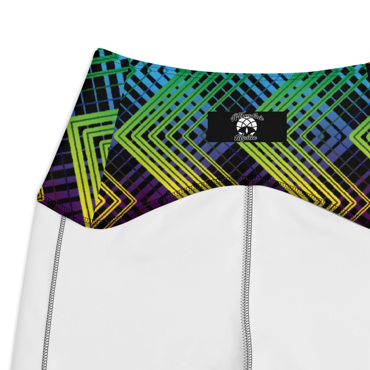 Ziggy Stripes | Crossover Leggings with Pockets