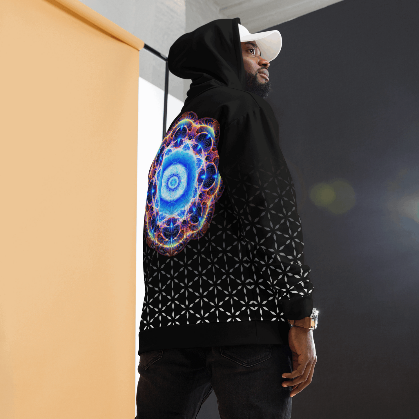 Sacred Blend | Flower-of-Life Hoodie