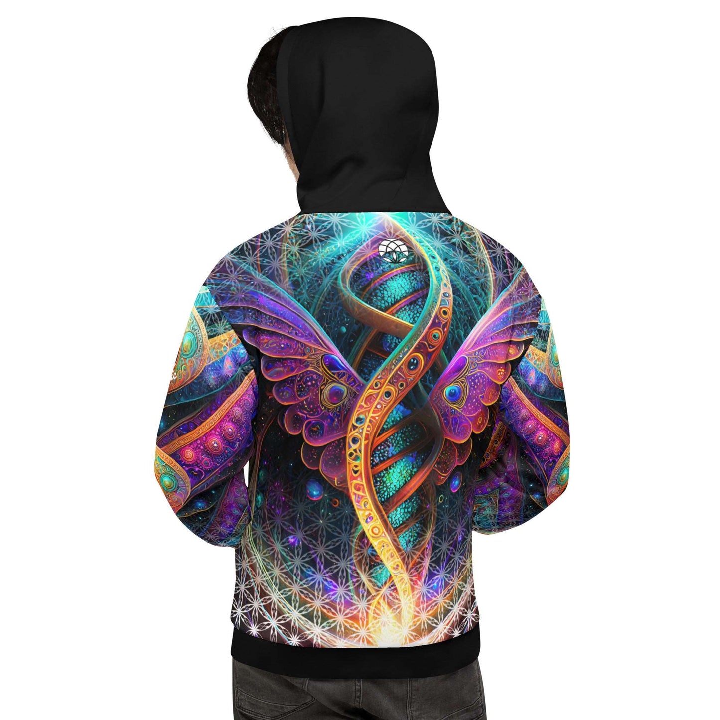 Cosmic DNA Restoration | Visionary Healing Hoodie