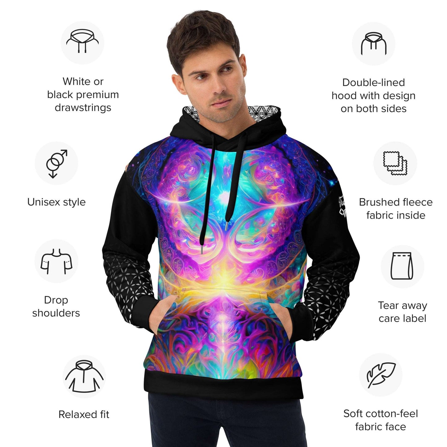 Mystic Contemplation | Vision Portal Unisex Hoodie