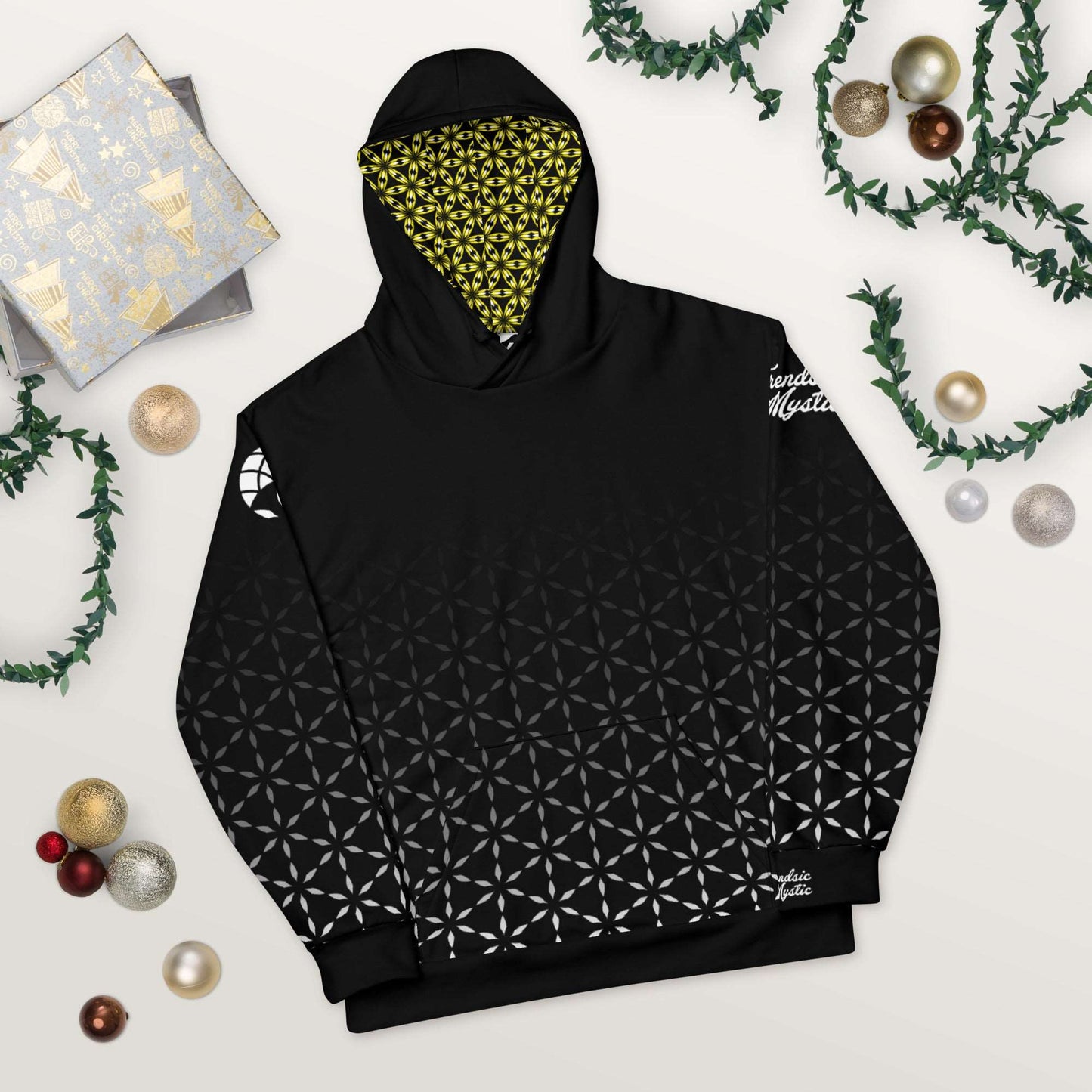 Mystic Wings | Golden Heart Flight Unisex Hoodie