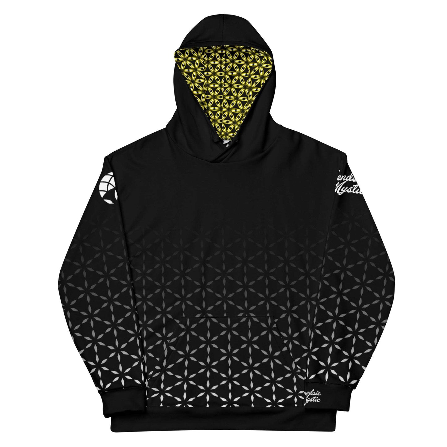 Mystic Wings | Golden Heart Flight Unisex Hoodie