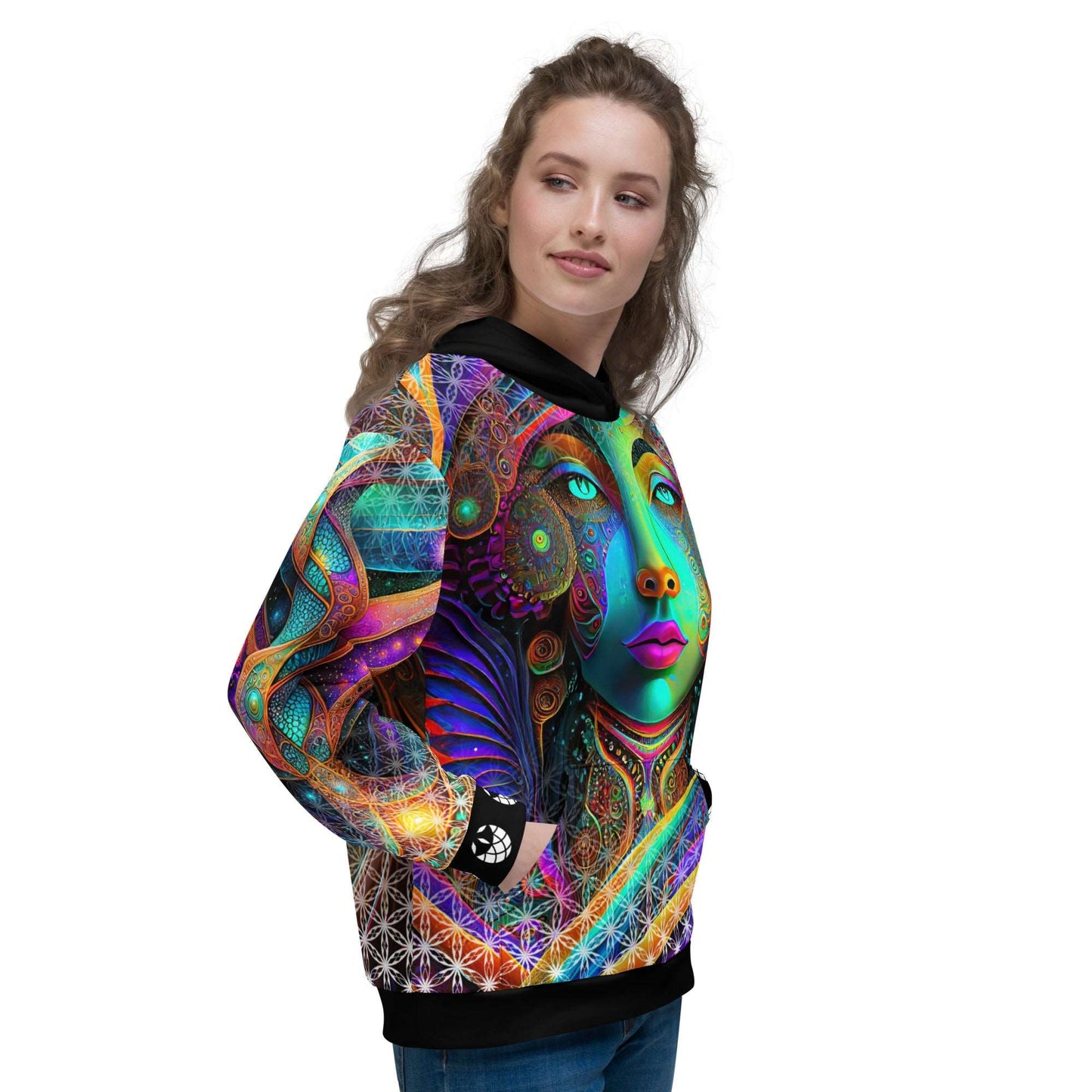 Cosmic DNA Restoration | Visionary Healing Hoodie