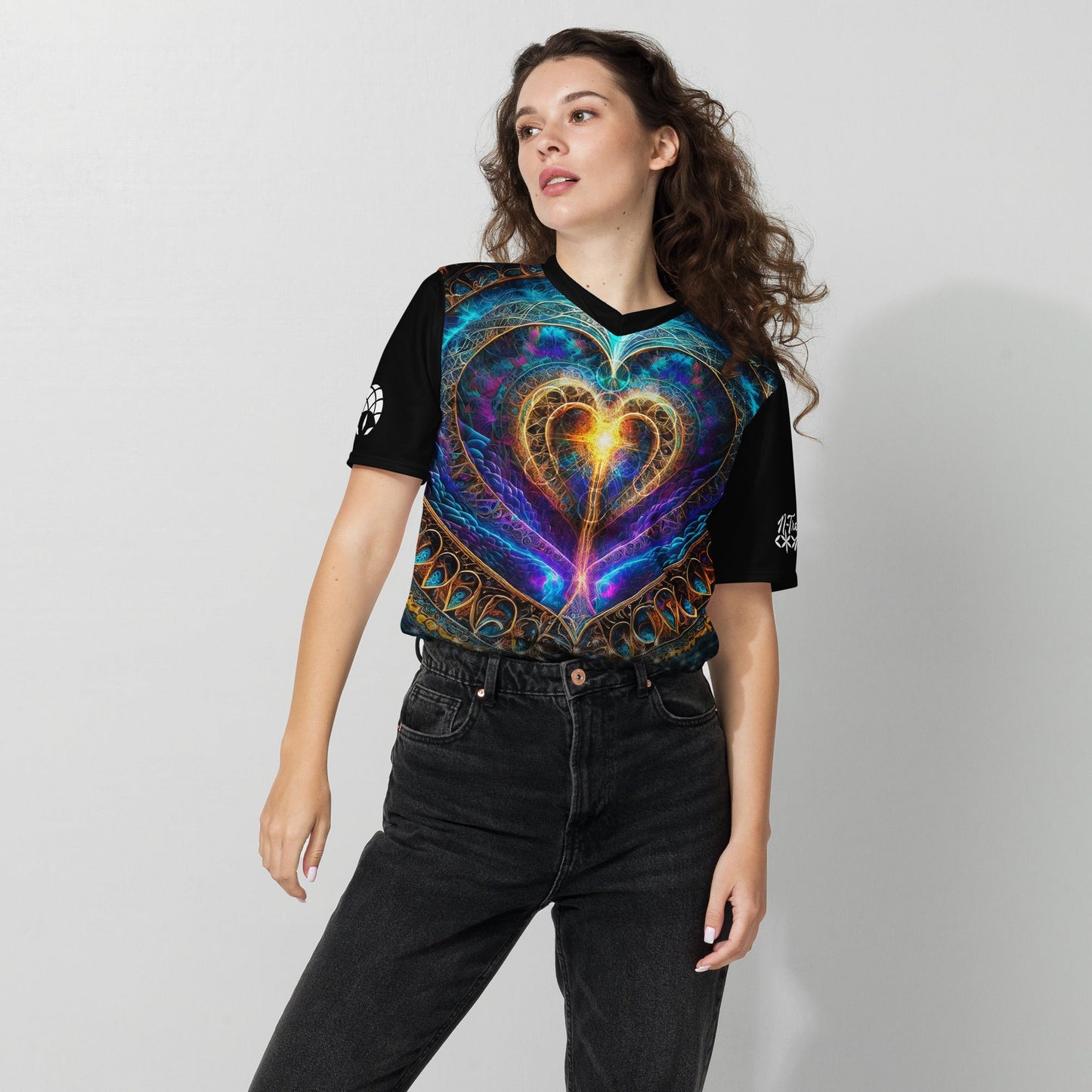 Universal Love 2.0 | Recycled Unisex Sports Jersey