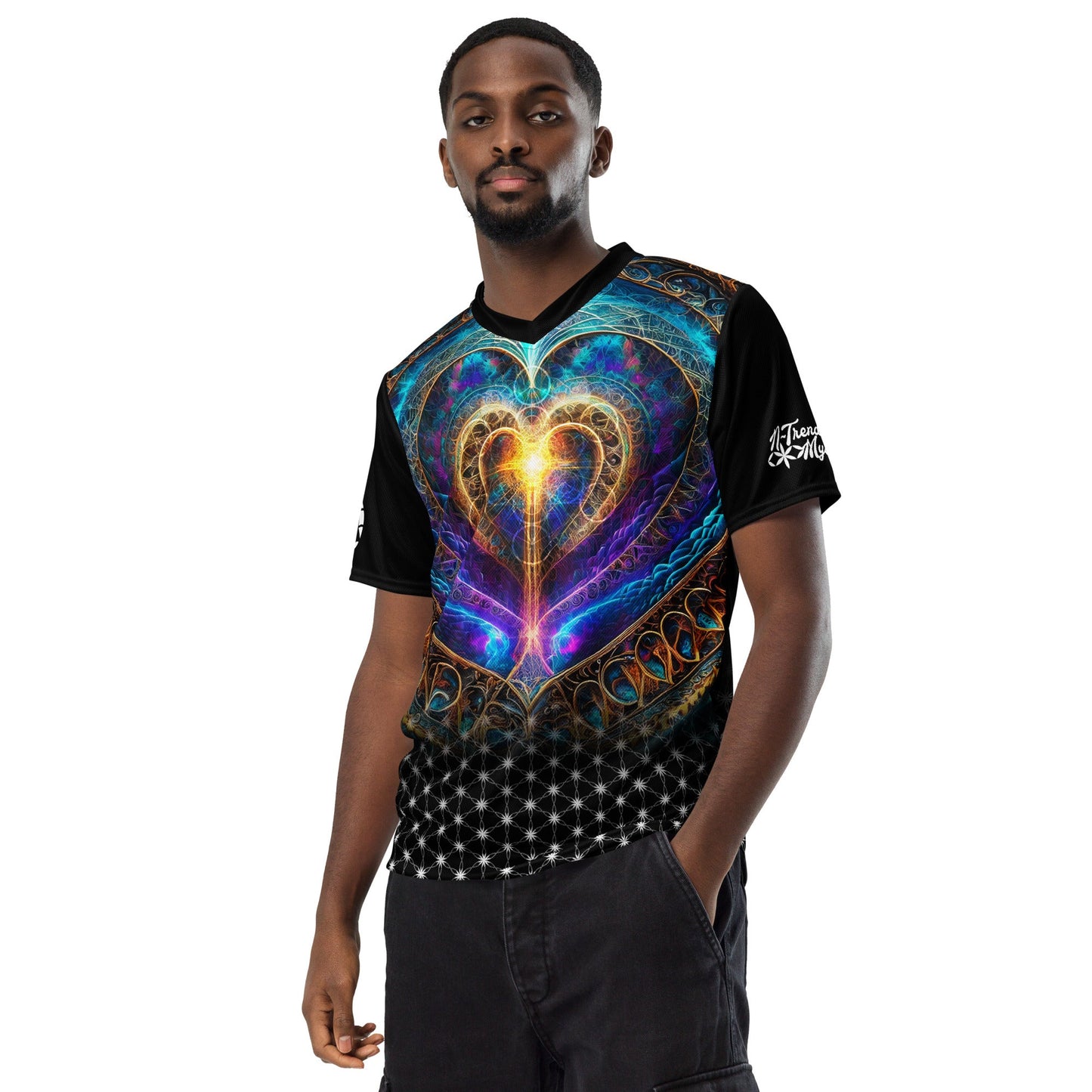 Universal Love 2.0 | Recycled Unisex Sports Jersey