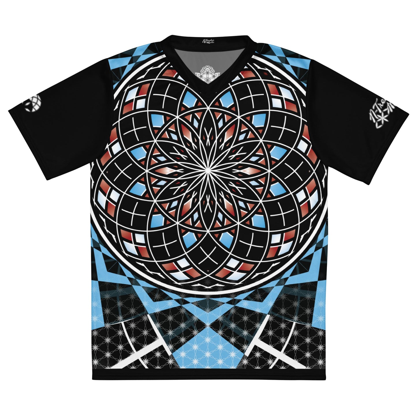 Quantum Bloom | Recycled Unisex Sports Jersey