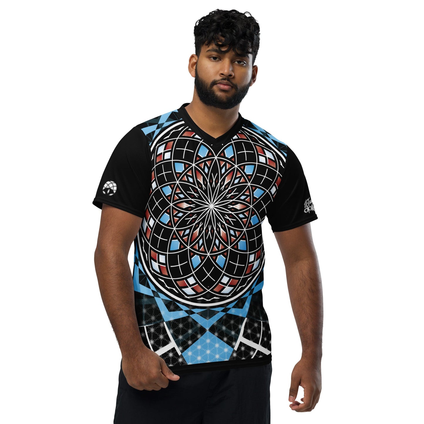 Quantum Bloom | Recycled Unisex Sports Jersey