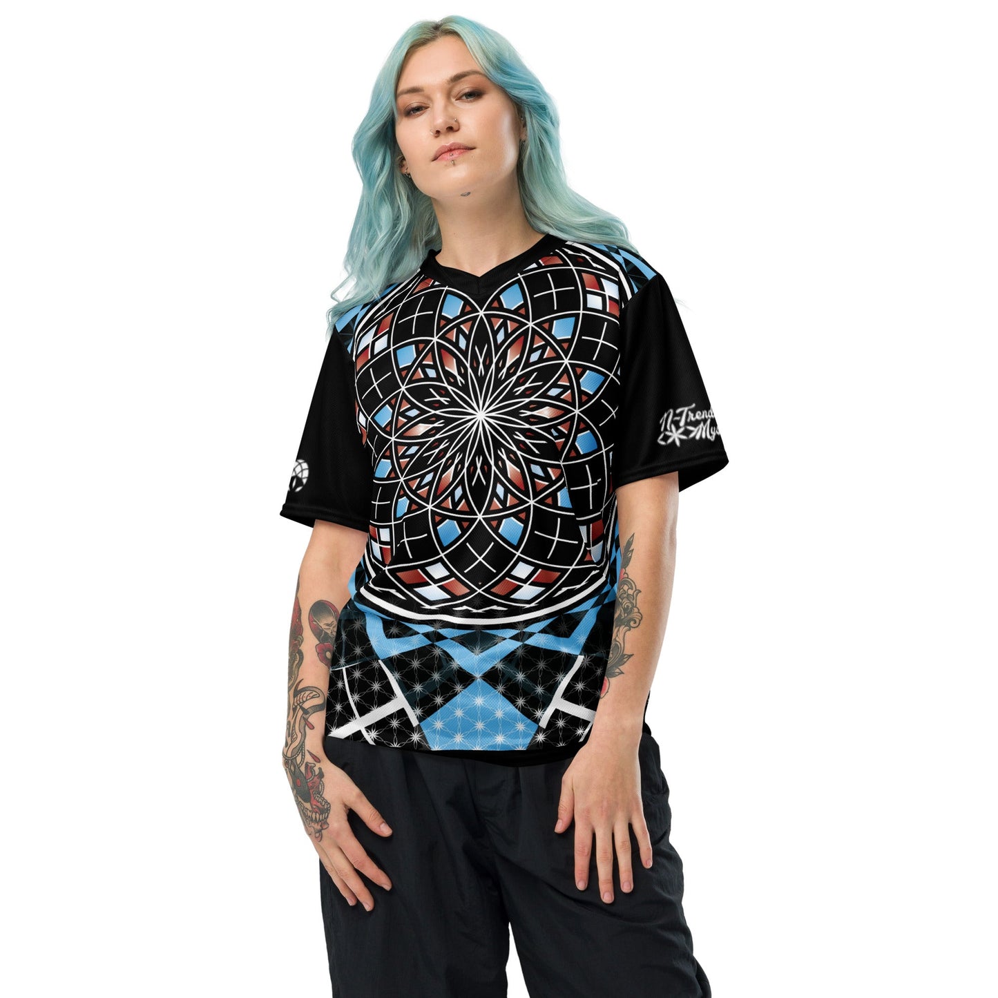 Quantum Bloom | Recycled Unisex Sports Jersey