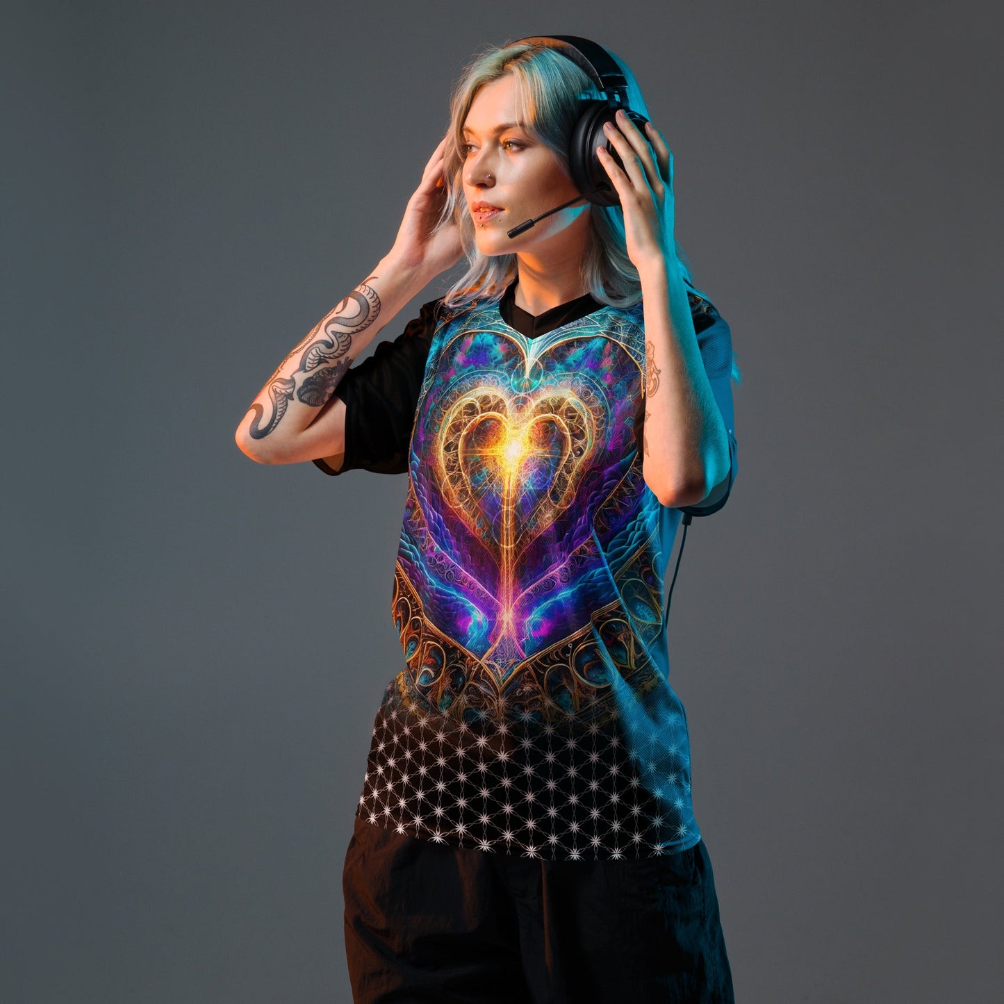 Universal Love 2.0 | Recycled Unisex Sports Jersey