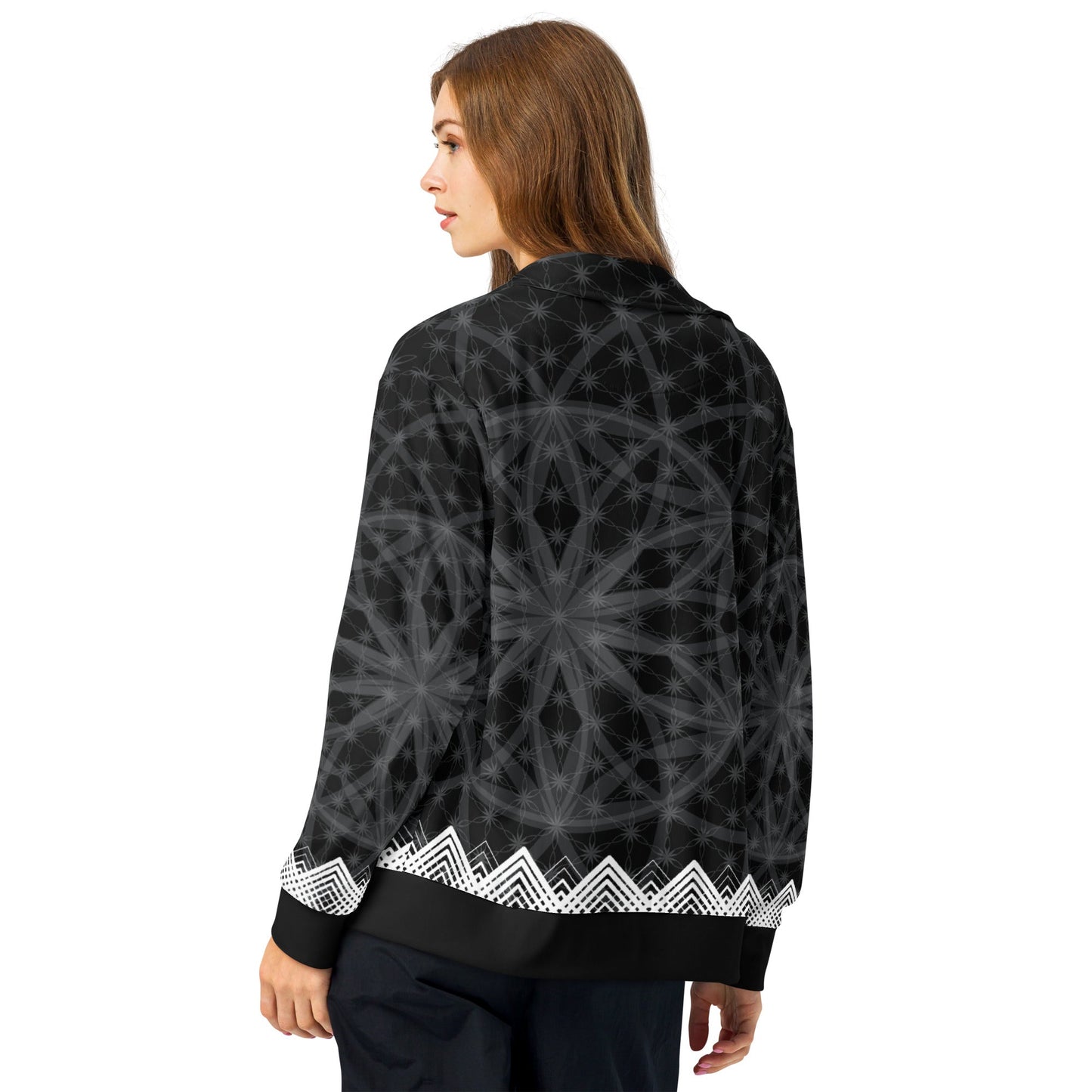 Prima Mystica — Unisex Track Jacket (Sacred Geometry Edition)