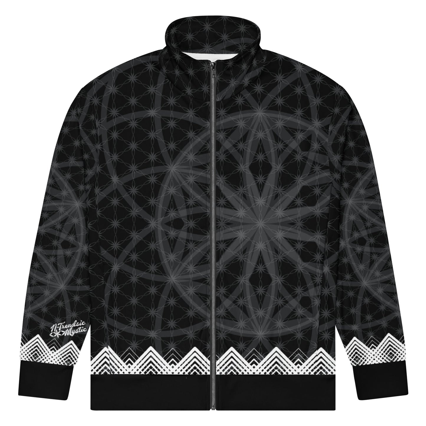 Prima Mystica — Unisex Track Jacket (Sacred Geometry Edition)
