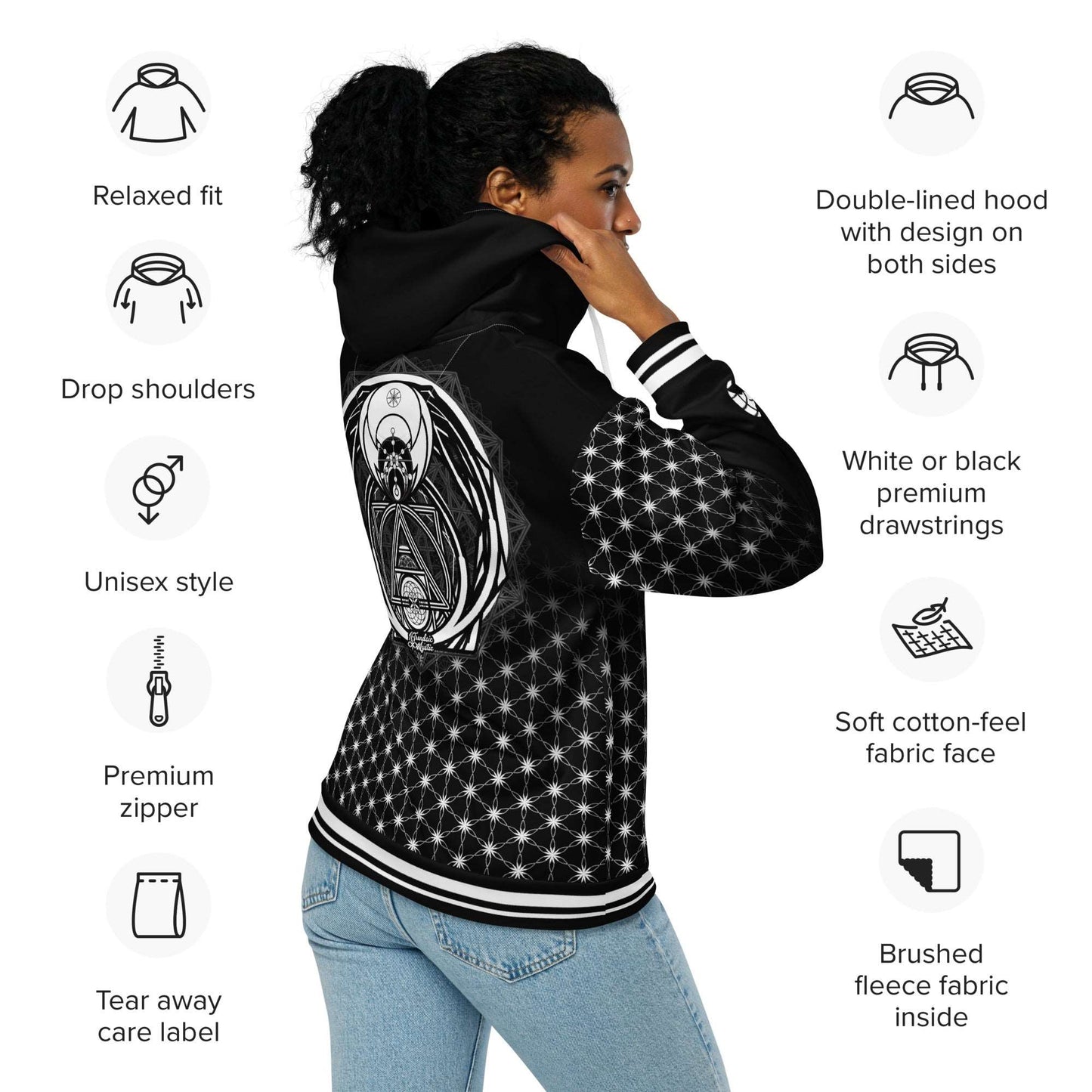 Quintessence is Hermetic Unisex Zip Hoodie