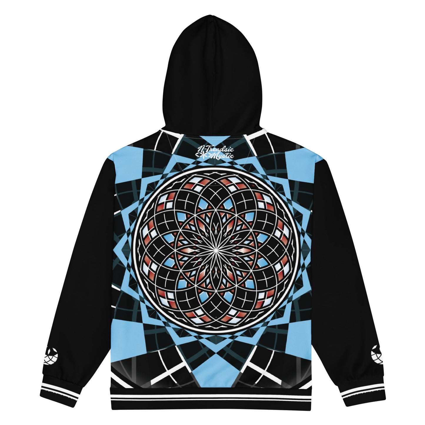Quantum Bloom — Unisex Zip Hoodie