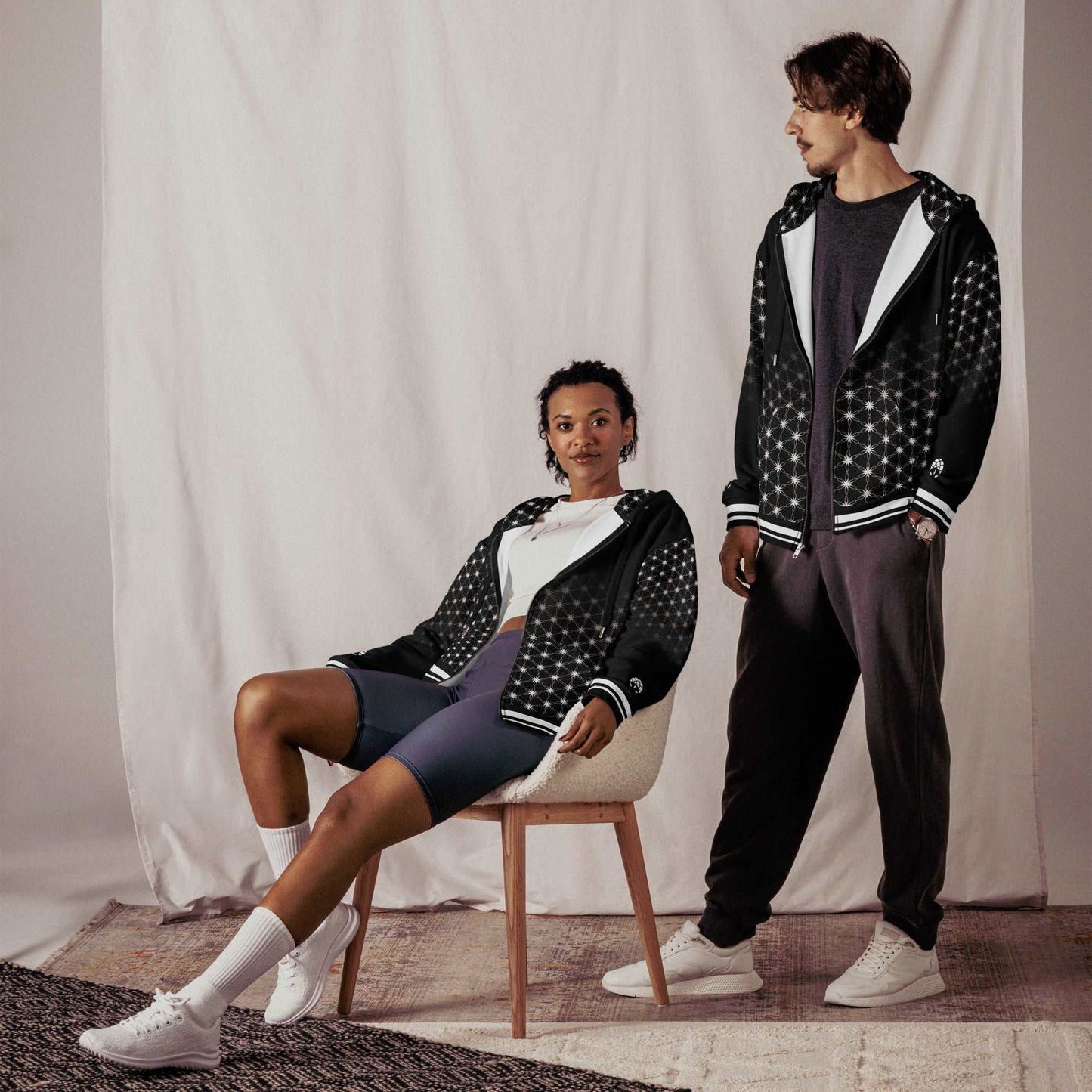 Healing Wellness Deity | Unisex Zip Hoodie