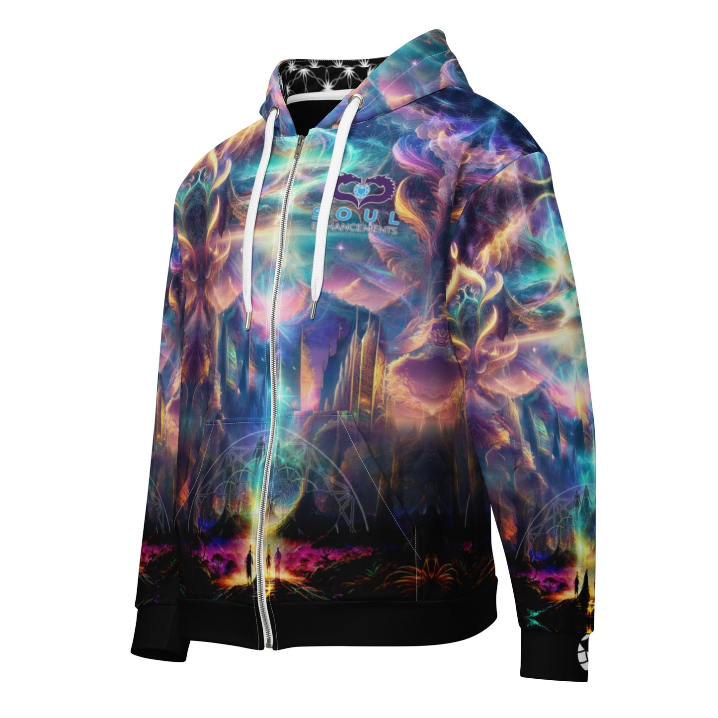 Soul Enhancements | 3D/5D Unisex Zip Hoodie (Collaborative Edition)