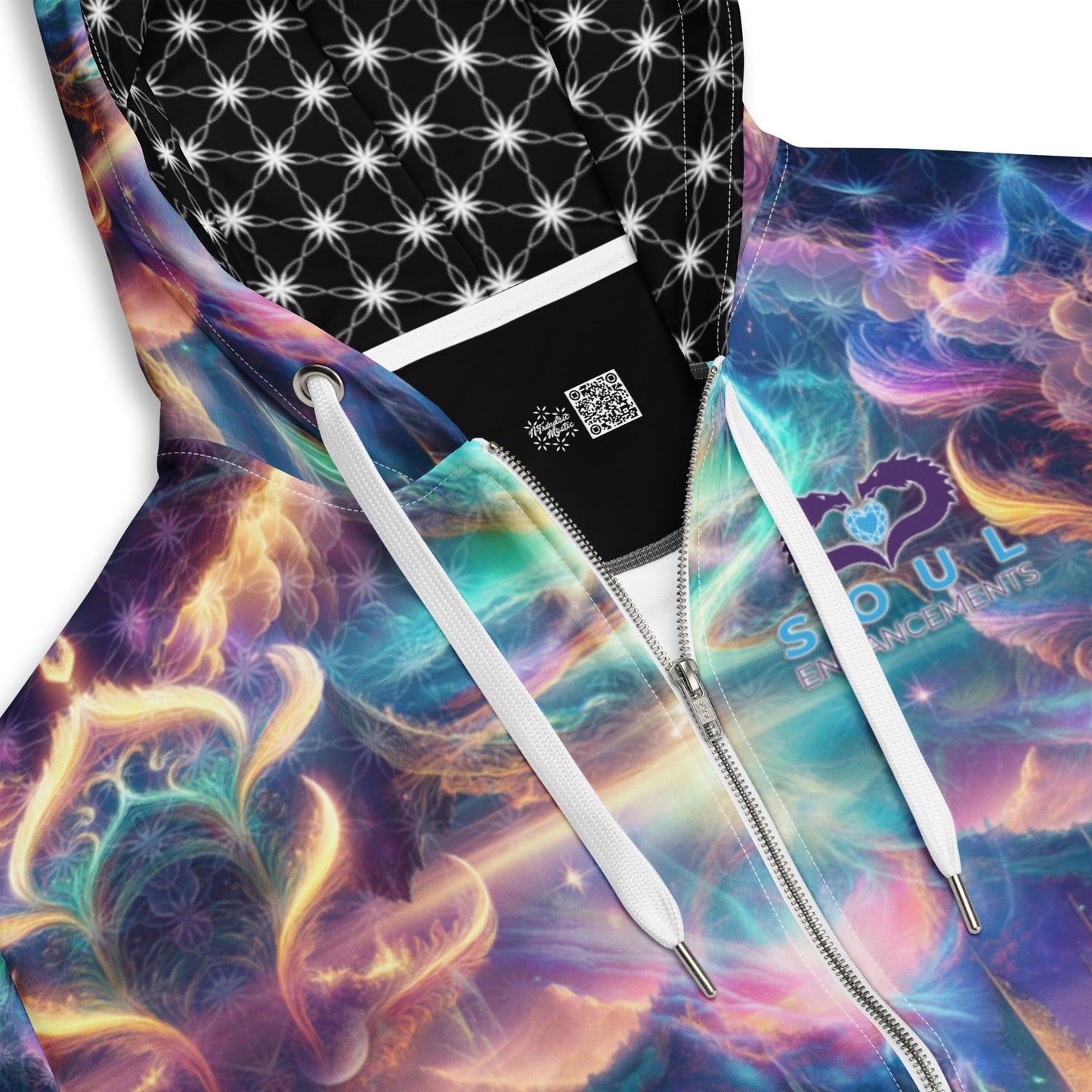 Soul Enhancements | 3D/5D Unisex Zip Hoodie (Collaborative Edition)