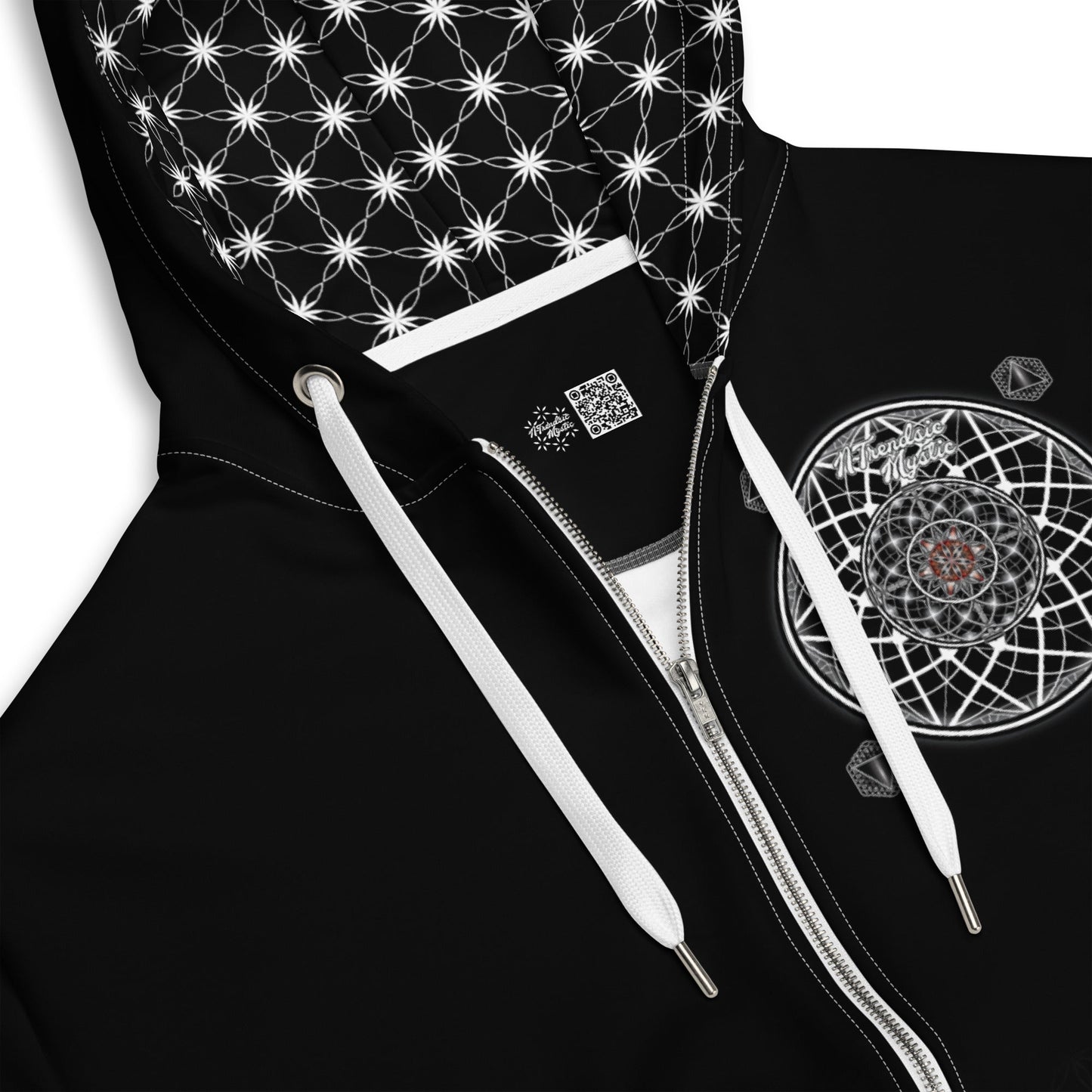Quantum Bloom — Unisex Zip Hoodie