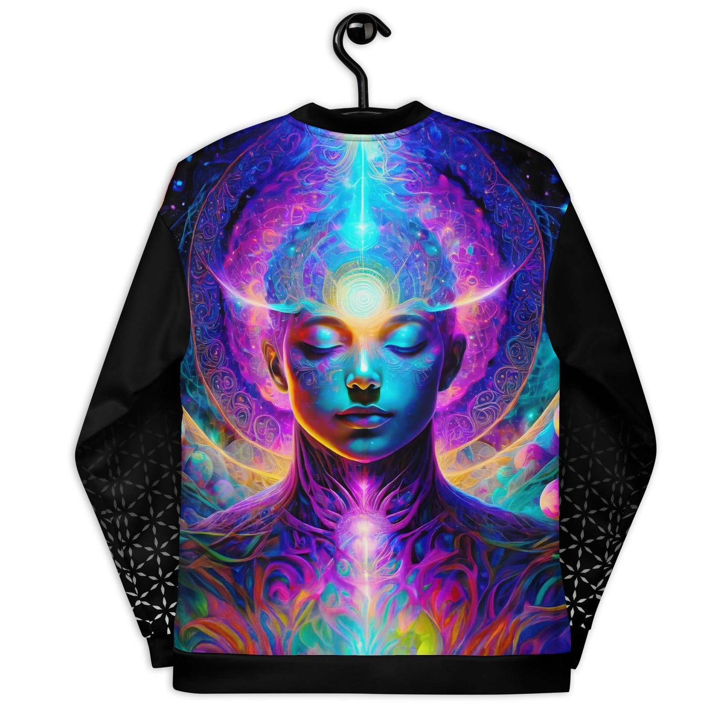 Mystic Contemplation - Vision Portal Unisex Bomber Jacket