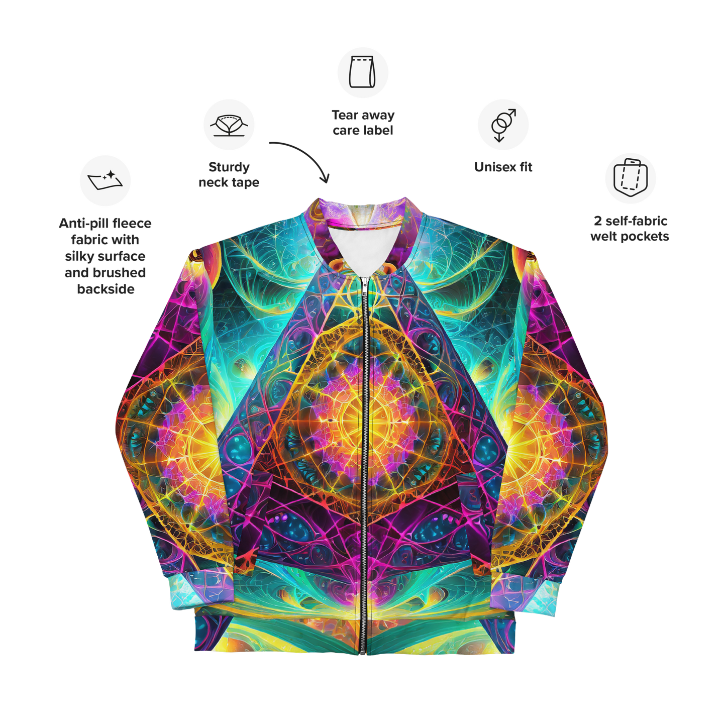 Universal Mind - Unisex Bomber Jacket