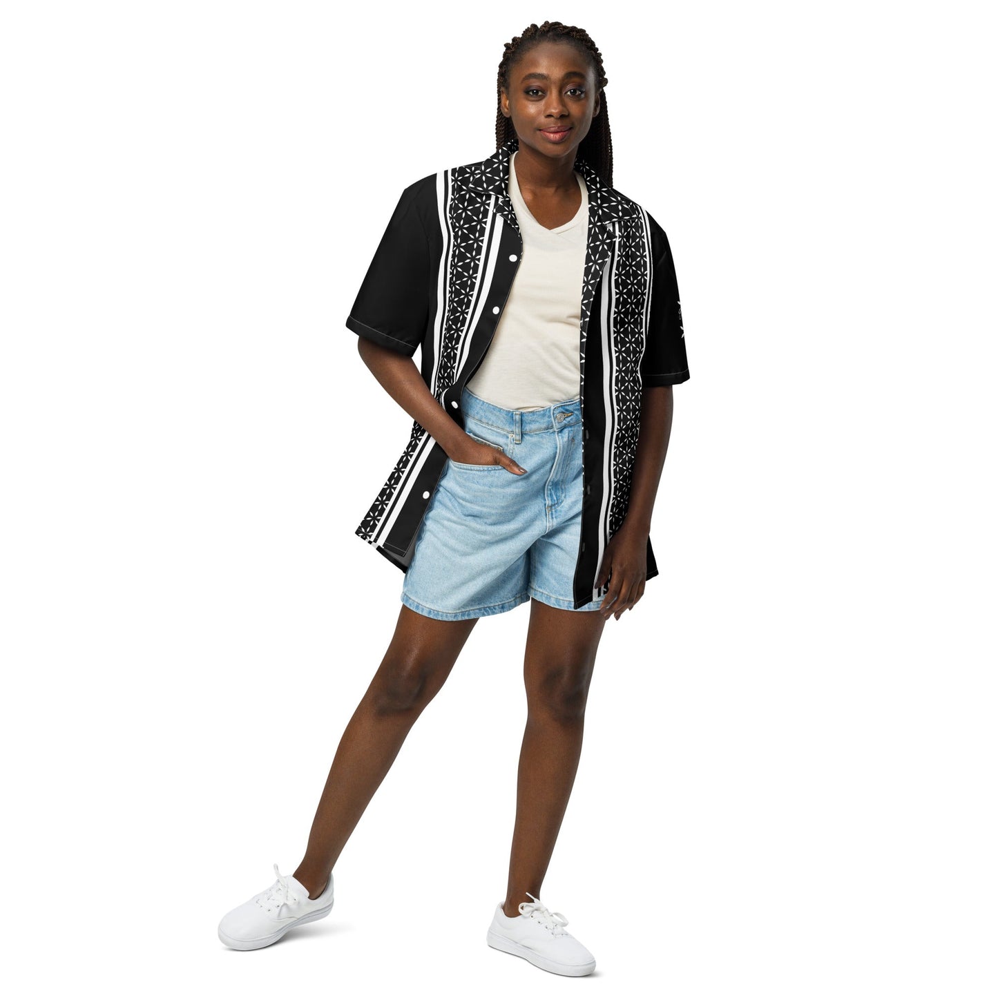 Mystic Dark Alignment | Unisex Button Shirt