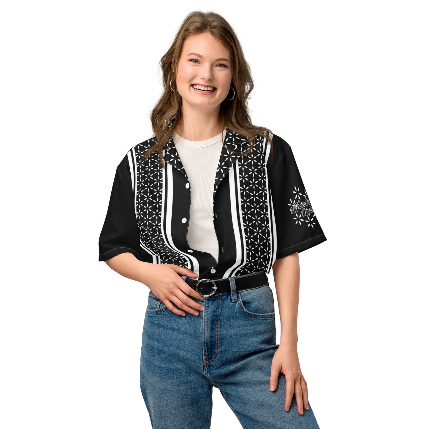 Mystic Dark Alignment | Unisex Button Shirt