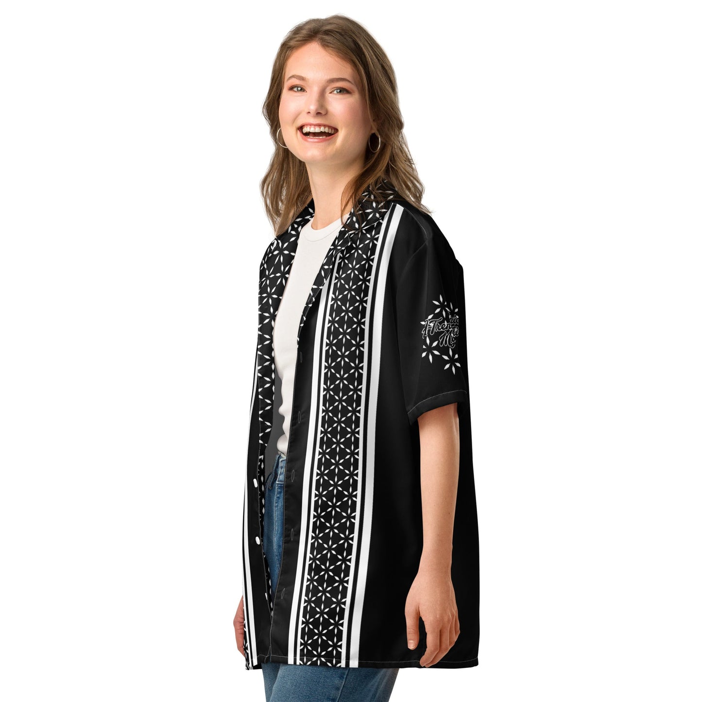 Mystic Dark Alignment | Unisex Button Shirt