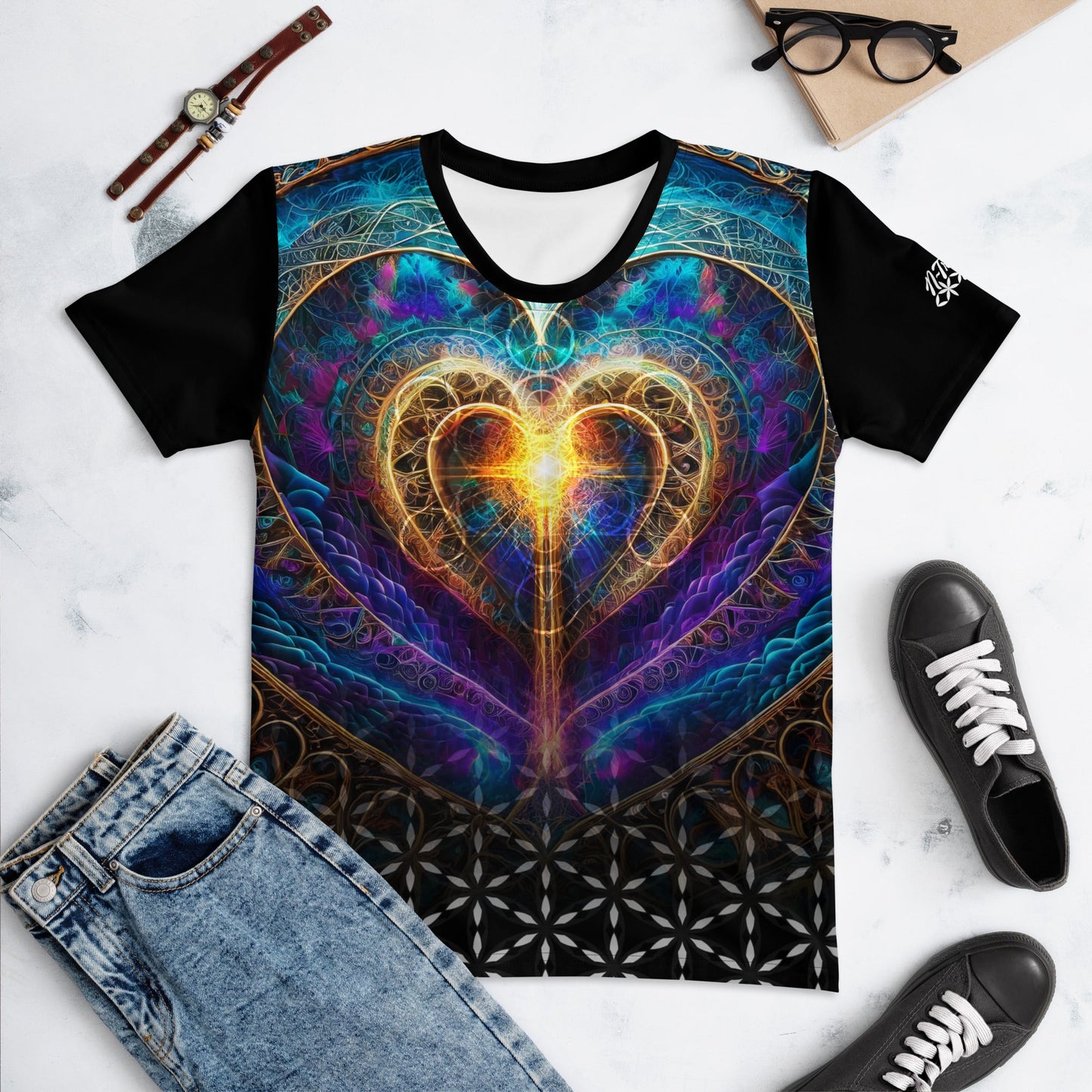 Universal Love | Women’s Sacred Heart Tee