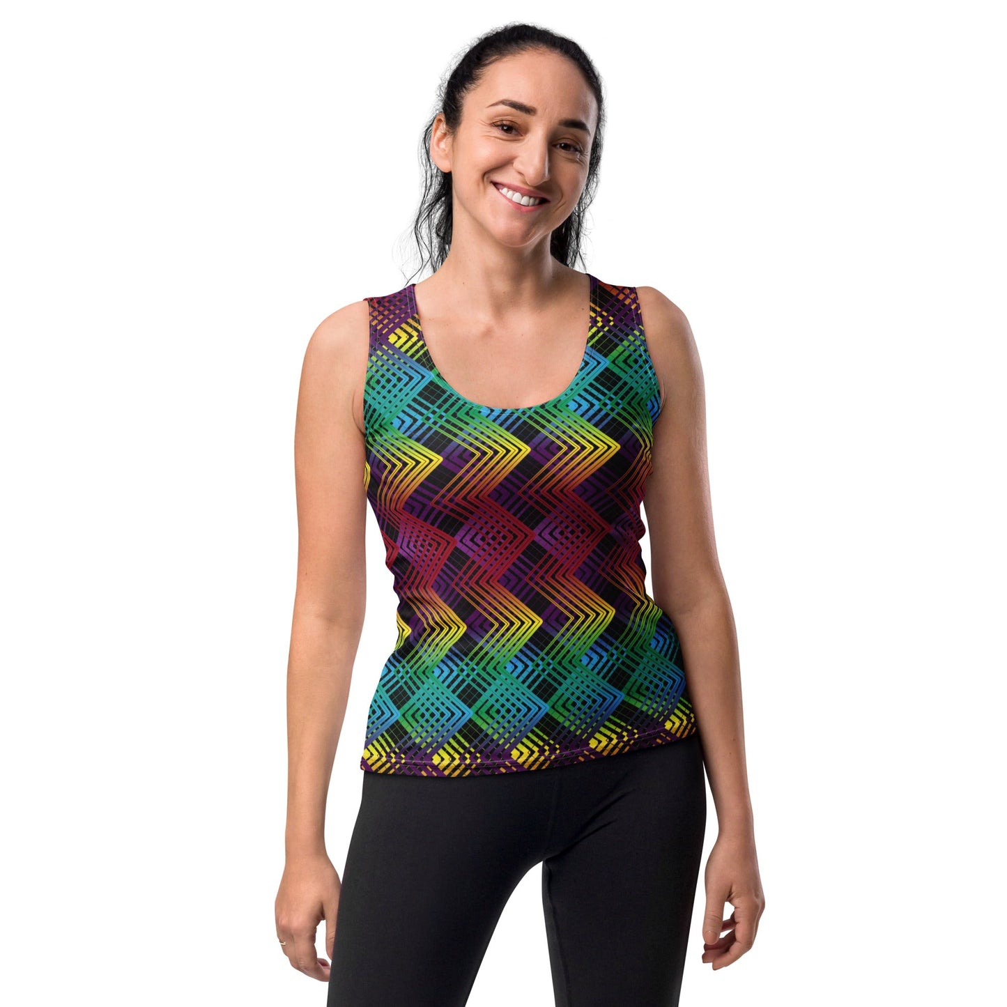 Chakra Zig-Zag | Sublimation Tank Top