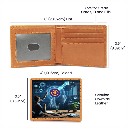 PI Pioneers AI Wallet Leather
