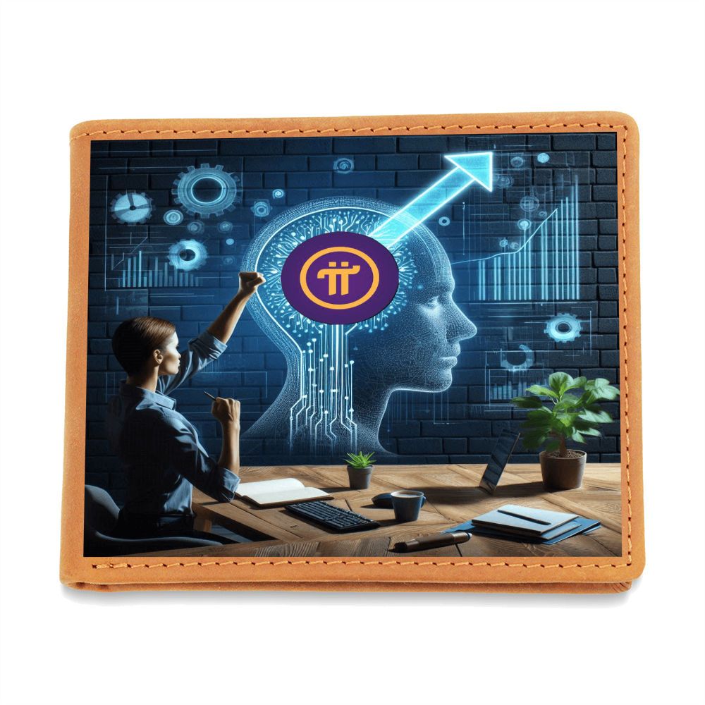 PI Pioneers AI Wallet Leather