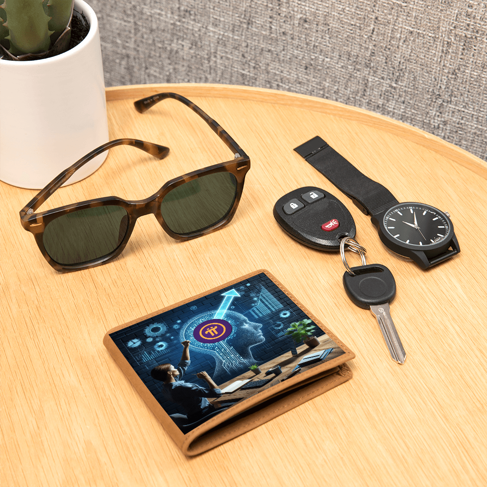 PI Pioneers AI Wallet Leather
