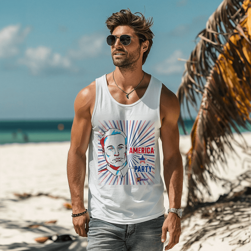 EM America Party Unisex Jersey Tank Gift