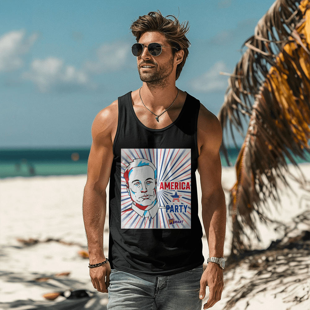 EM America Party Unisex Jersey Tank Gift