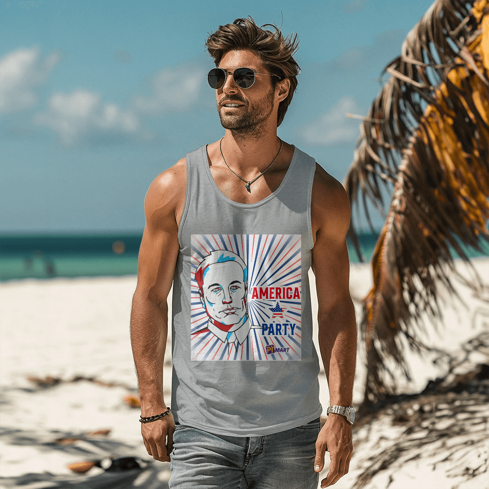 EM America Party Unisex Jersey Tank Gift