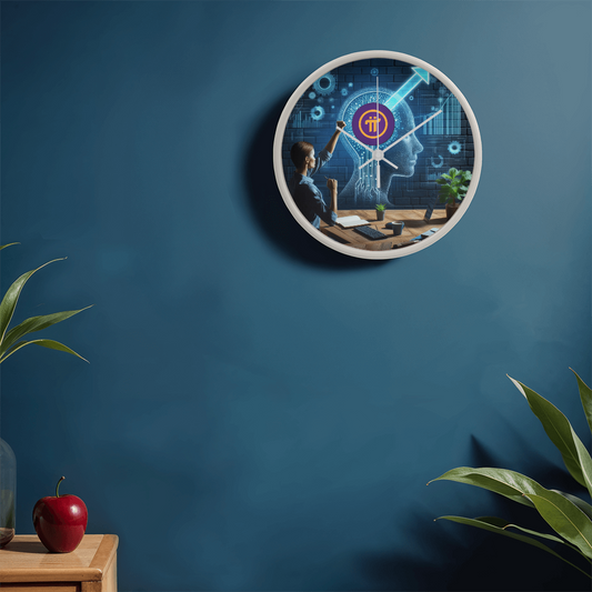 PI Pioneers AI Wall Clock