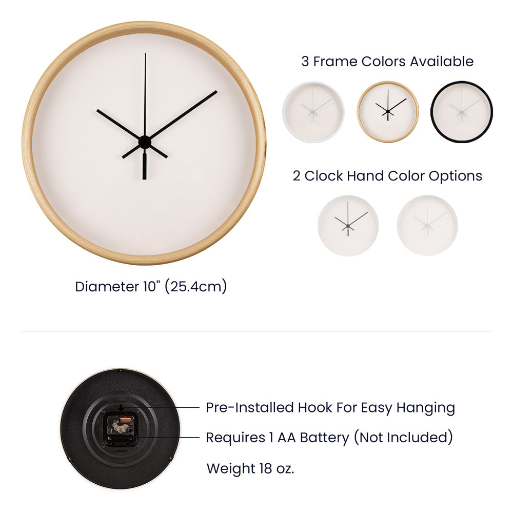 PI Pioneers AI Wall Clock