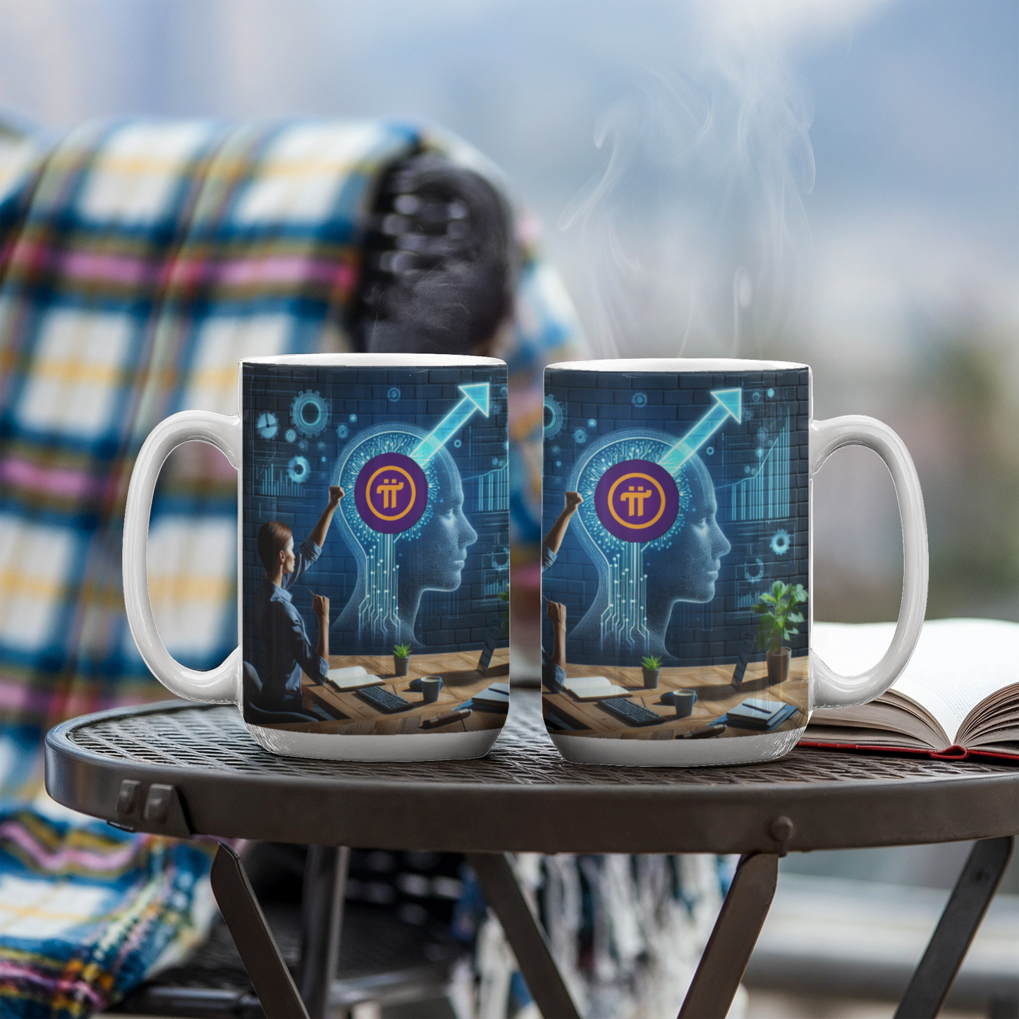 PI Pioneers AI Coffee and Tea Mug Ceramic