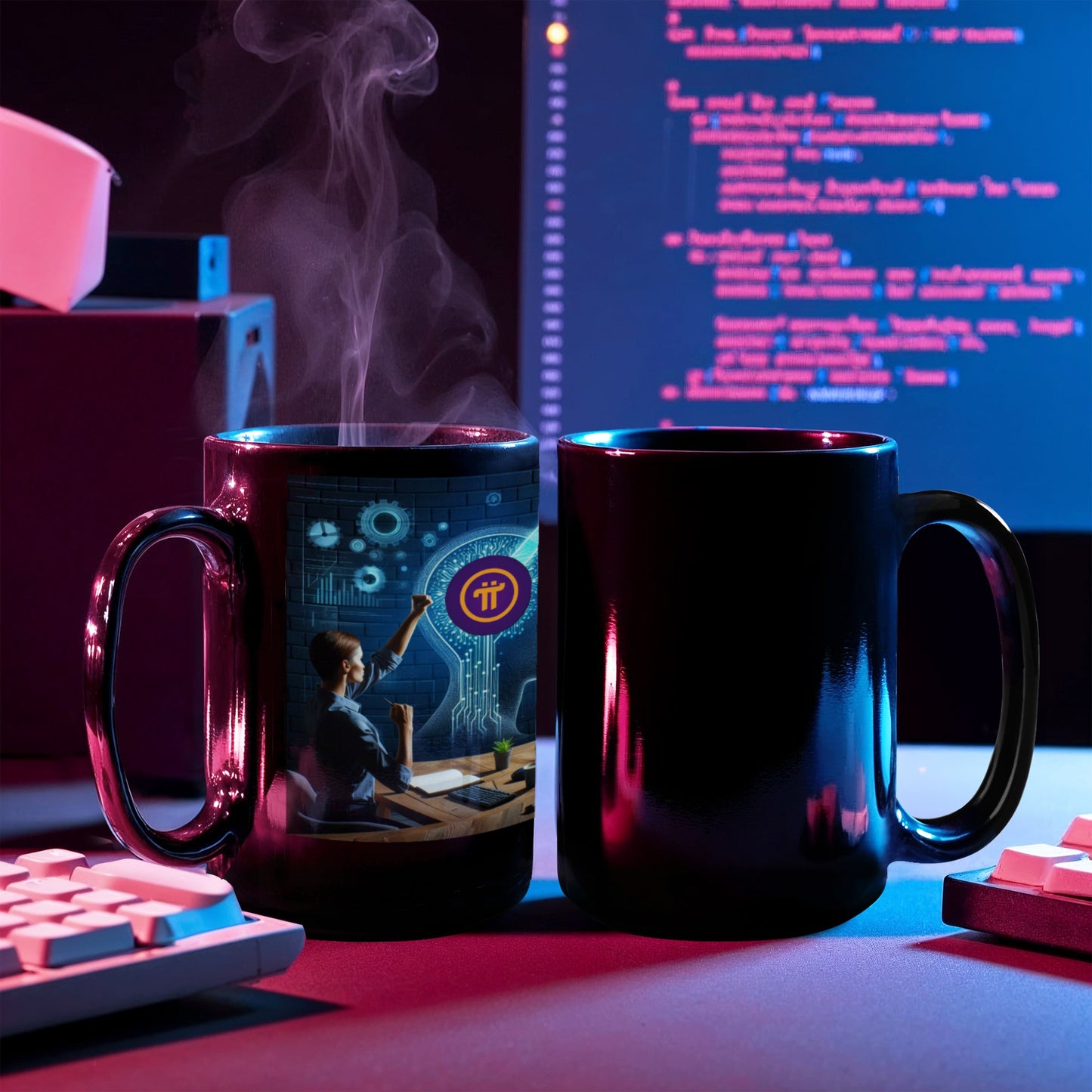 PI Pioneers AI Coffee and Tea Mug