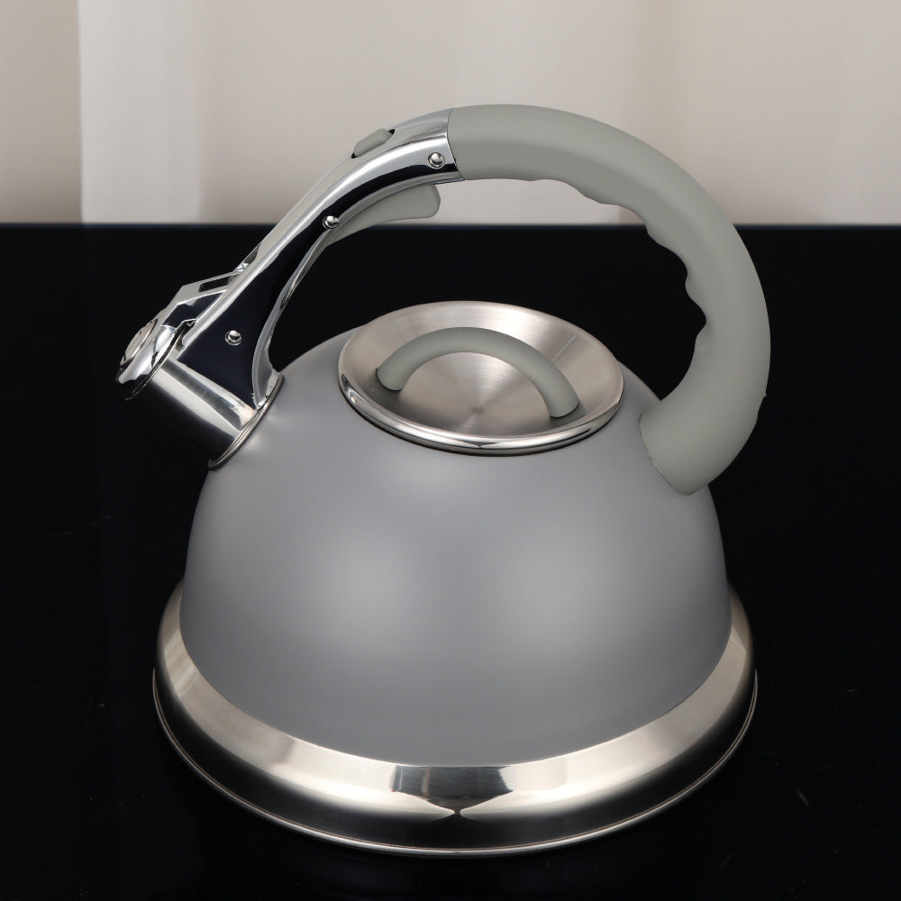 Household Color Matching Stainless Steel Whistle Kettle