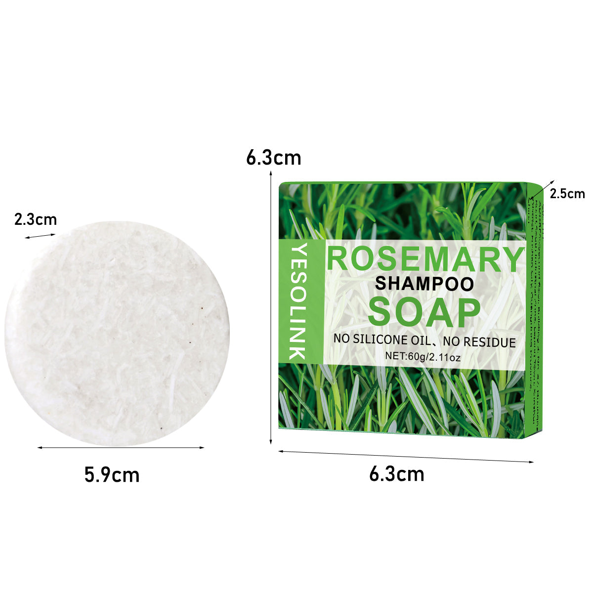 Rosemary Shampoo Soap