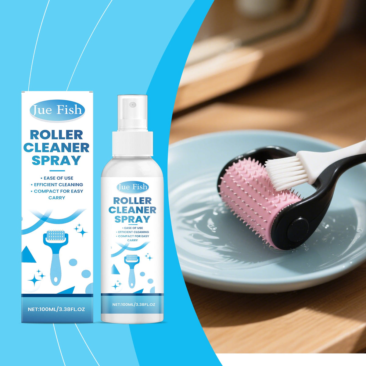 Micro Needle Roller Cleaning Spray