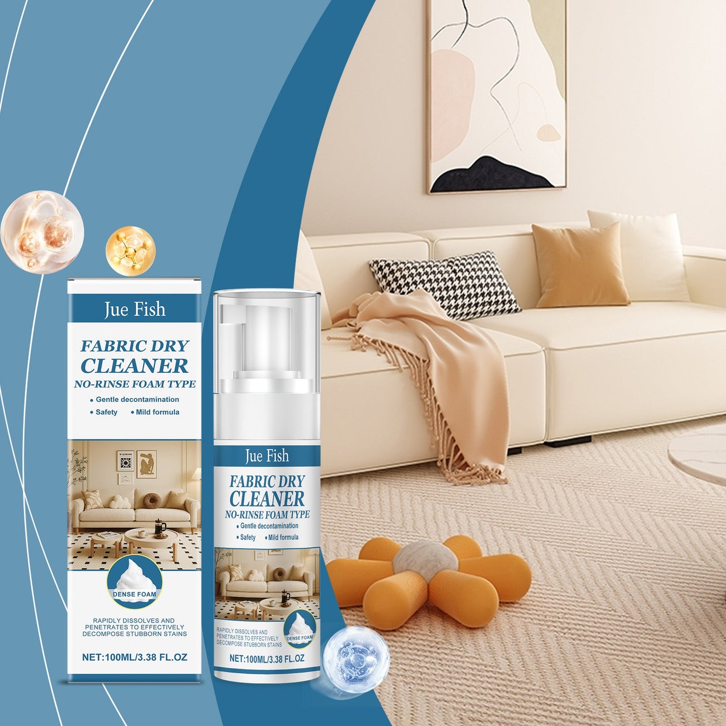 Fabric Sofa Cleaner 1 0 0ml1box