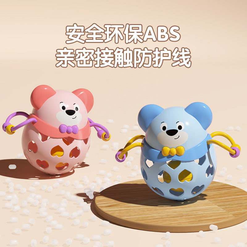 Cute Rocket Rattle Teething Toy for Infants