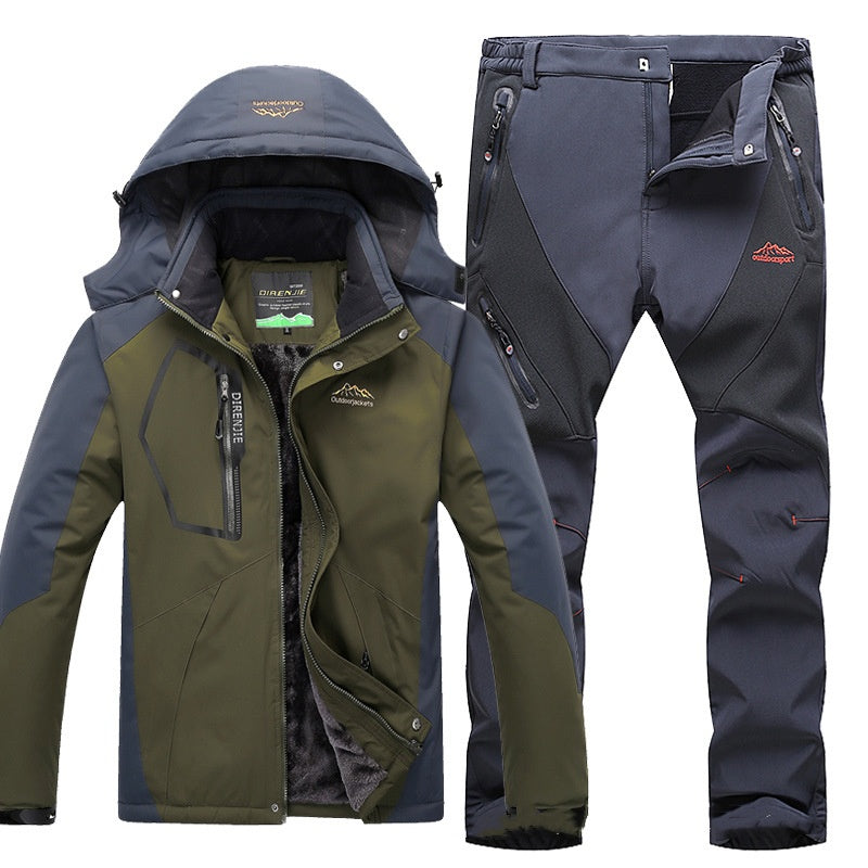 Plush padded jacket