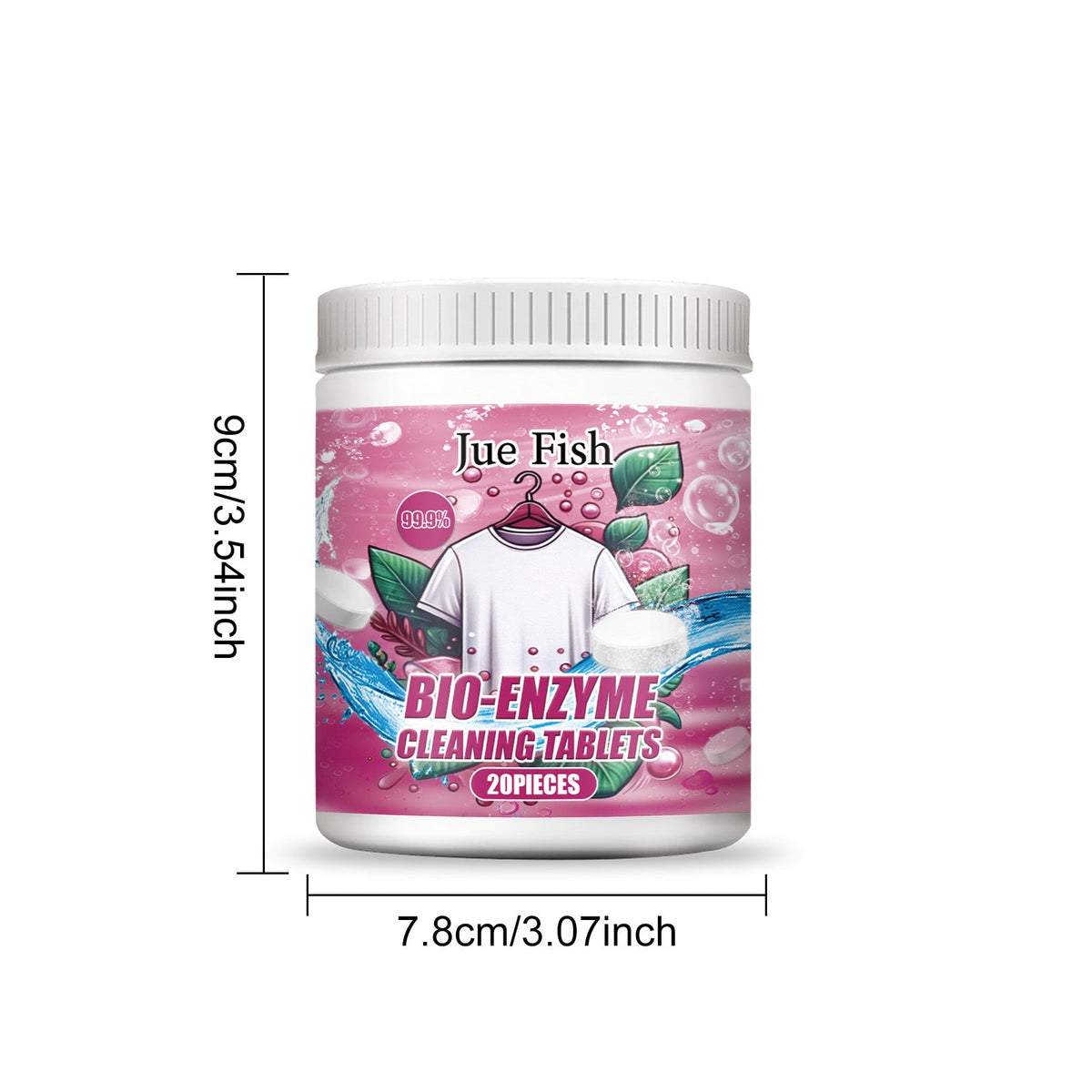 Clothing Cleaning Effervescent Tablets In Barrels