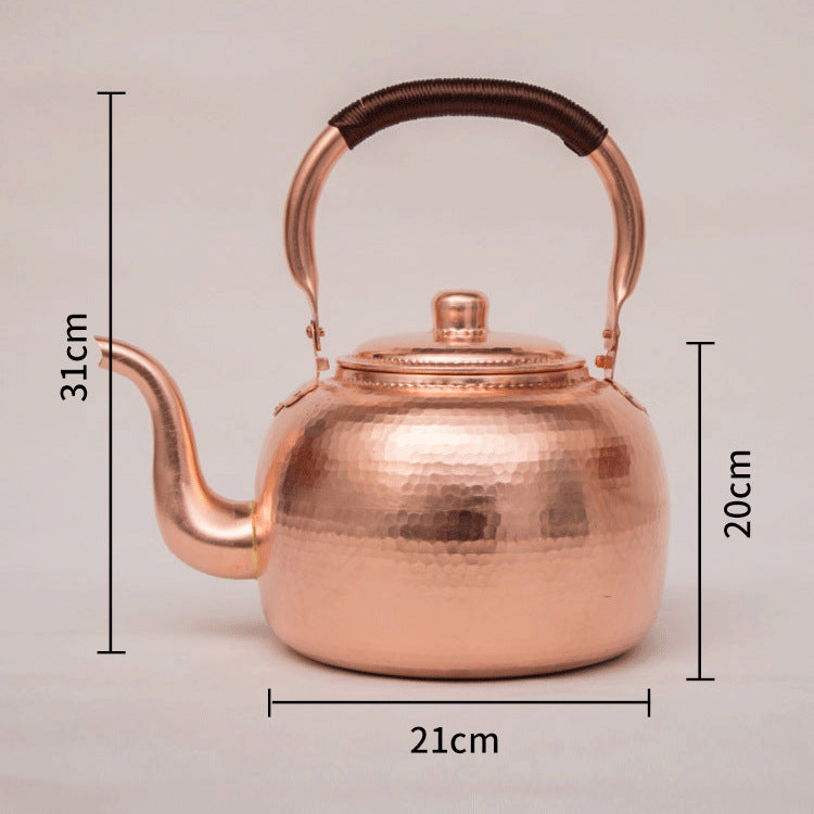 Thickened Household 5-liter Copper Gas Water Kettle