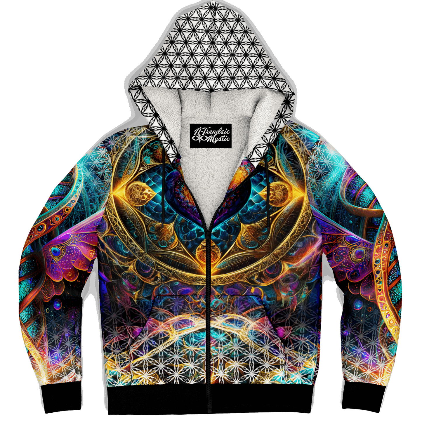 Euphonic Restoration - Sacred Heart Microfleece Zip Hoodie