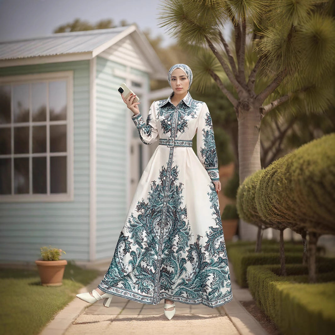 Fashion Printing Dress Women