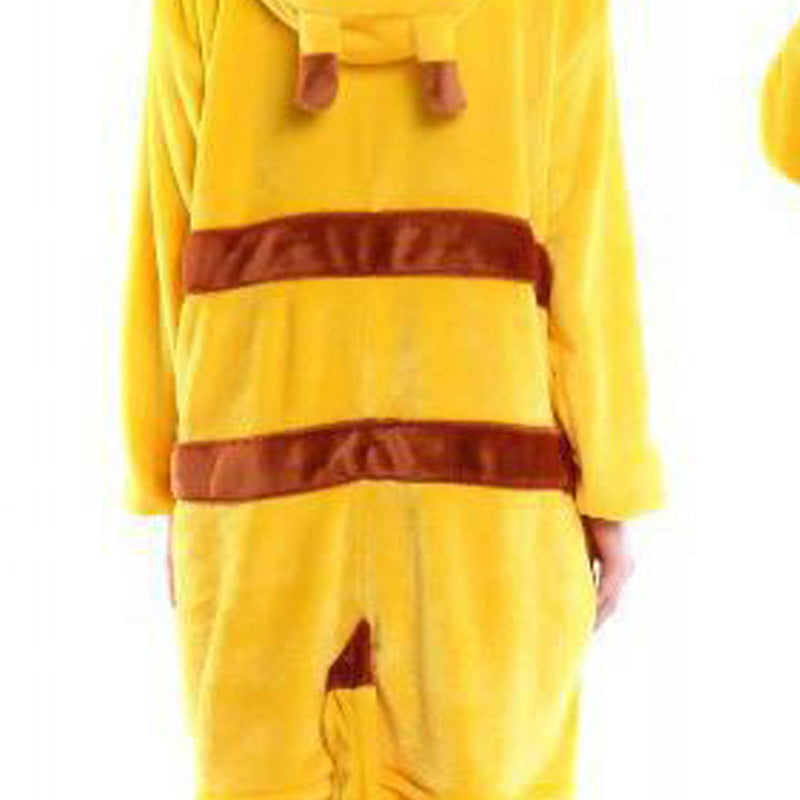 Flannel Funny Dinosaur Pajama Animal Dinosaur Family Home Funny Costume One-Piece
